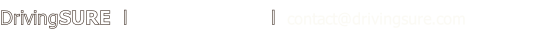 DrivingSURE  l  07958 022 012  l  contact@drivingsure.com